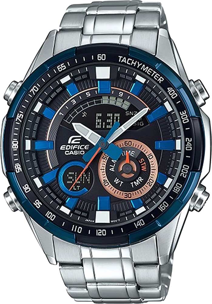 Японские наручные часы Casio Edifice ERA-600DB-1A с хронографом