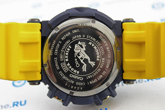 Японские наручные часы Casio G-SHOCK GWF-D1000NV-2E с хронографом