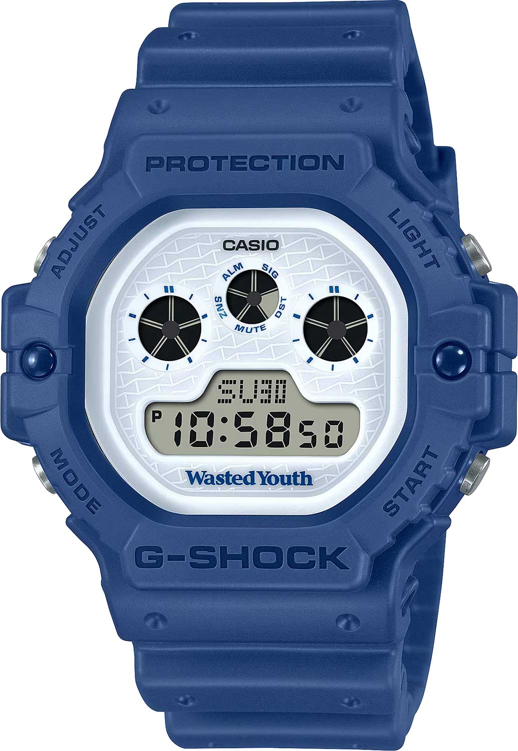 Японские наручные часы Casio G-SHOCK DW-5900WY-2 с хронографом