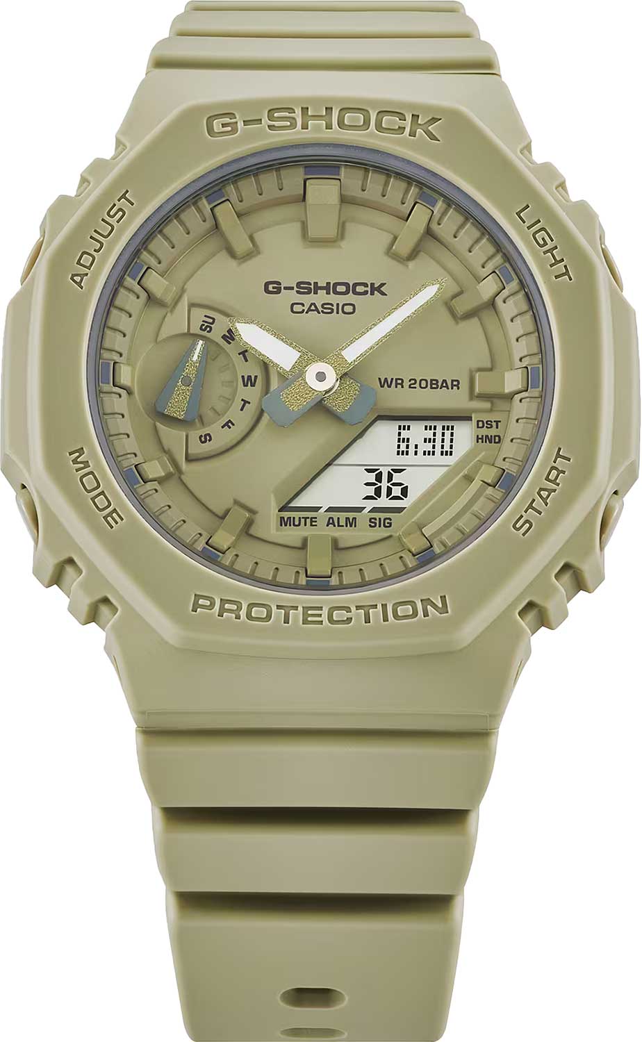 Японские наручные часы Casio G-SHOCK GMA-S2100BA-3A с хронографом
