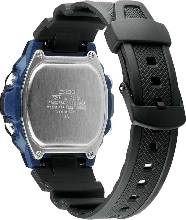 Японские наручные часы Casio Collection W-S210H-1AVEG с хронографом