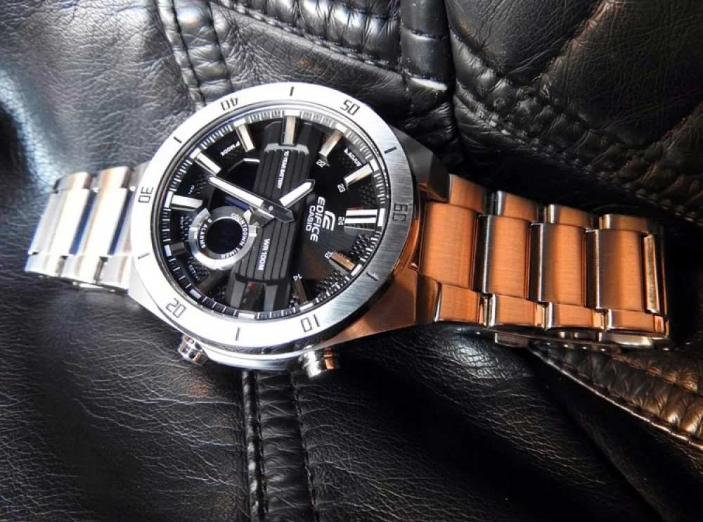 Японские наручные часы Casio Edifice ERA-110D-1A с хронографом