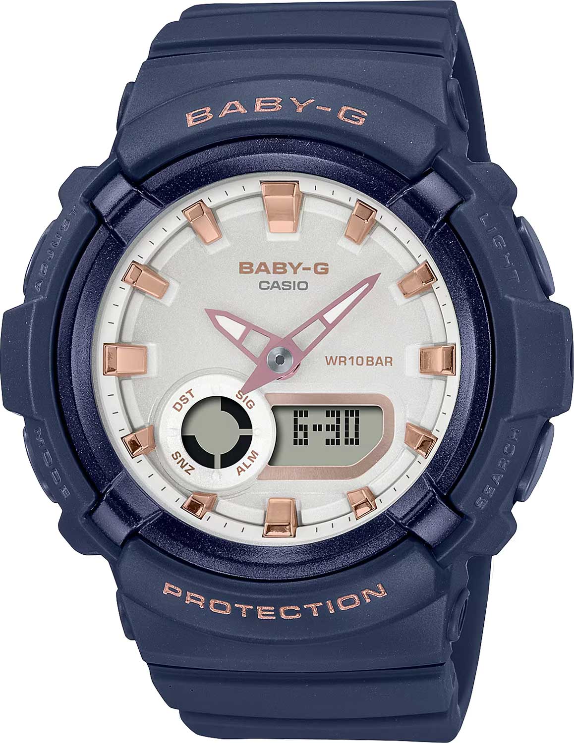 Японские наручные часы Casio Baby-G BGA-280BA-2A с хронографом