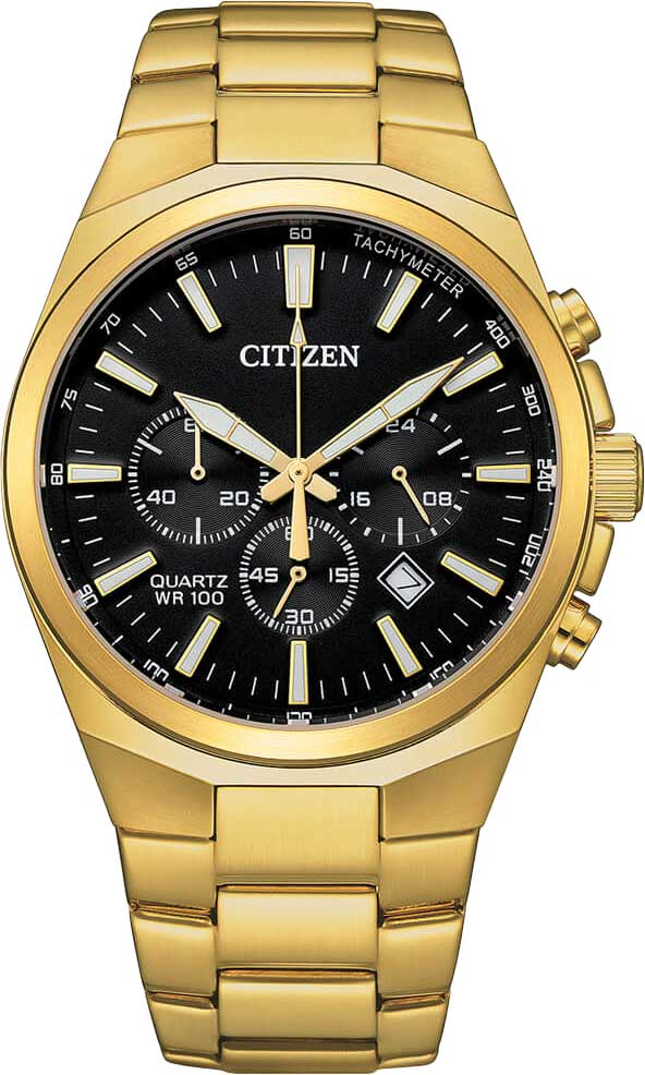 Японские наручные часы Citizen AN8173-51E с хронографом