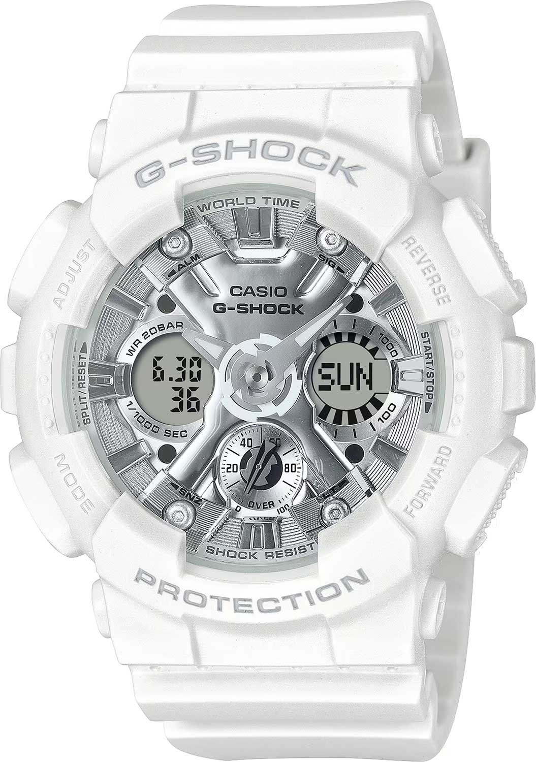 Японские наручные часы Casio G-SHOCK GMA-S120VA-7A с хронографом
