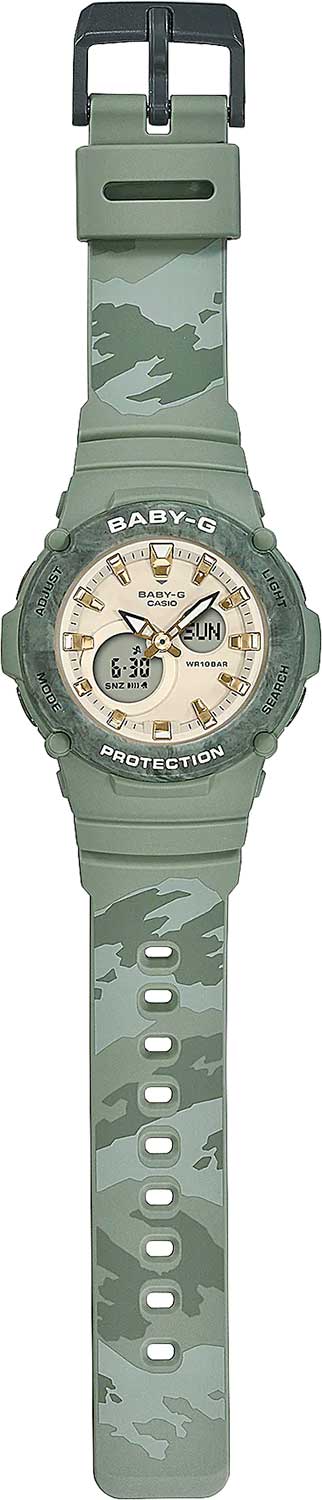 Японские наручные часы Casio Baby-G BGA-275M-3A с хронографом