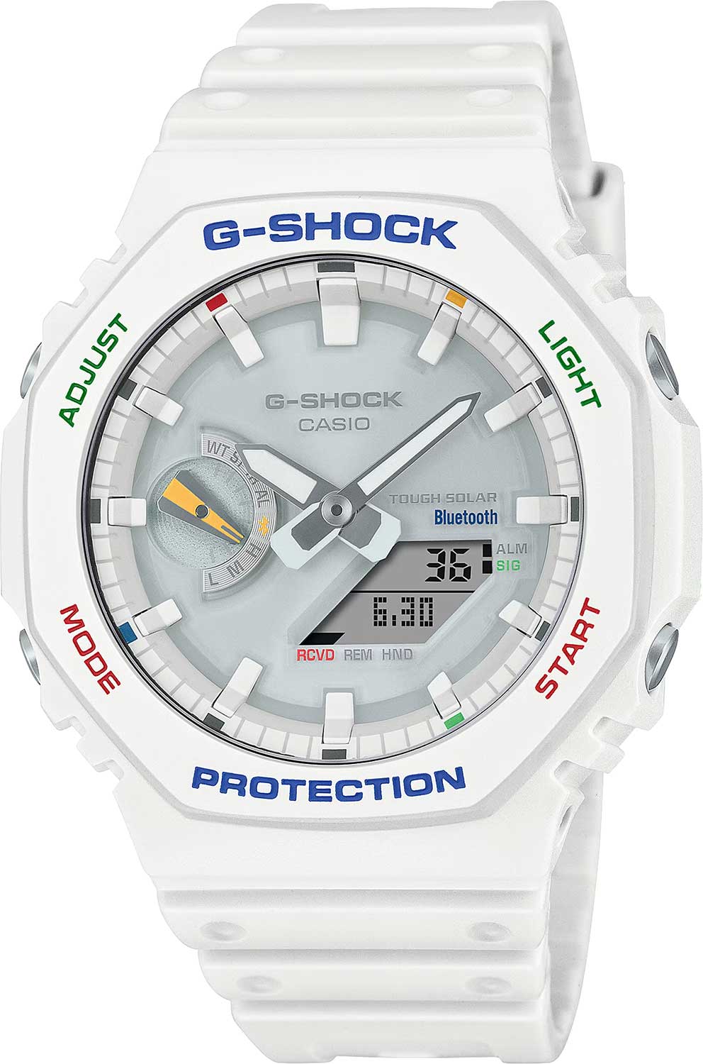 Японские наручные часы Casio G-SHOCK GA-B2100FC-7A с хронографом