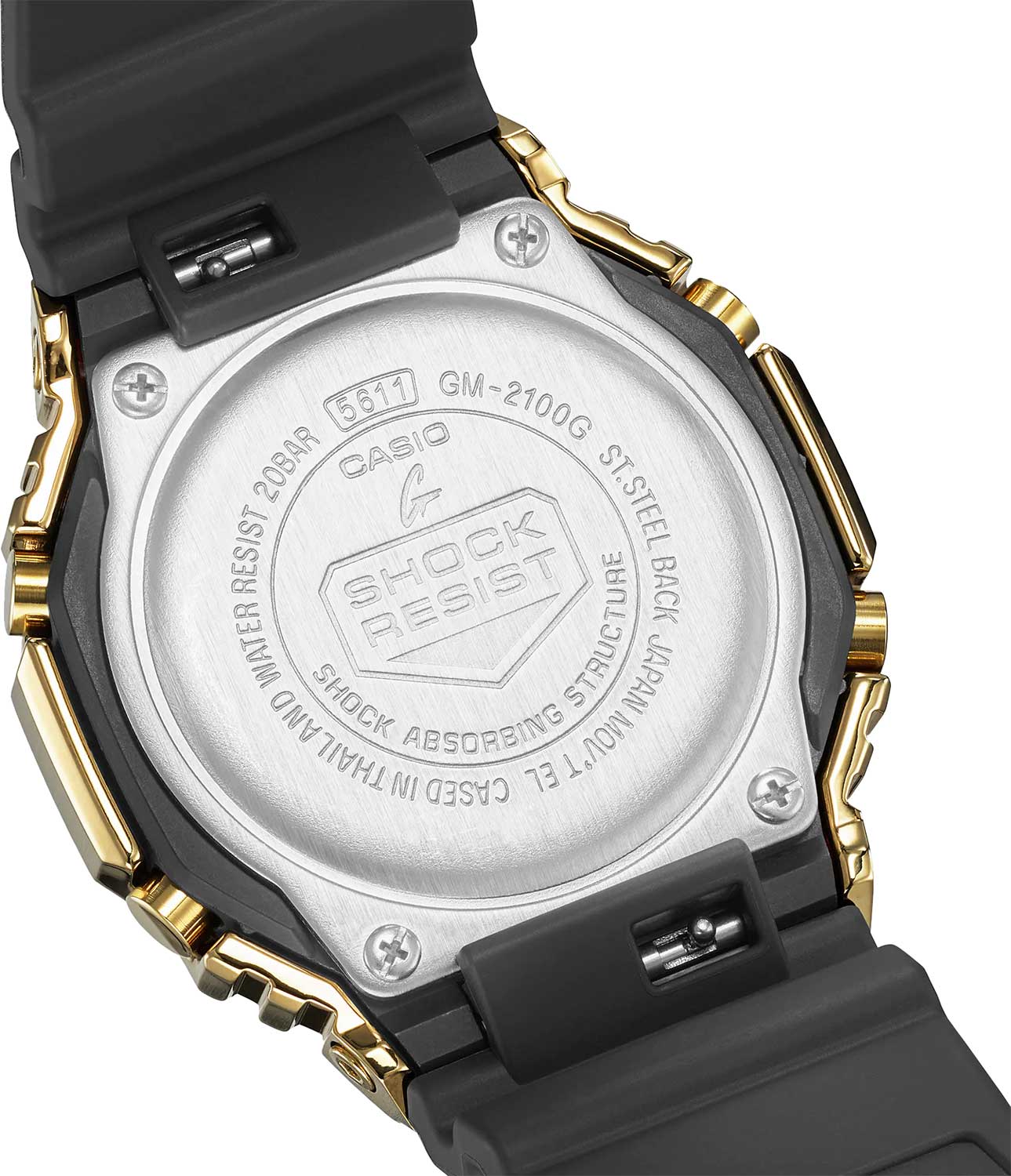 Японские наручные часы CASIO G-SHOCK GM-2100G-1A9