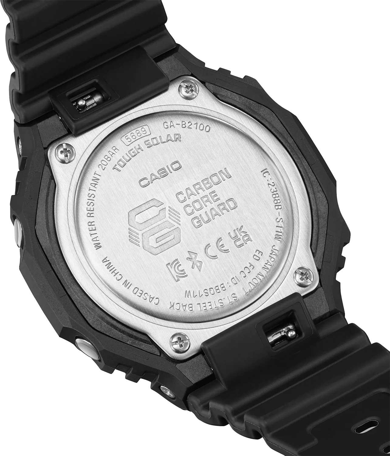 Японские наручные часы Casio G-SHOCK GA-B2100BNR-1A с хронографом