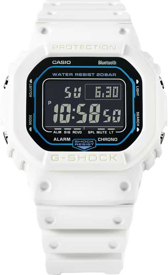 Японские наручные часы Casio G-SHOCK DW-B5600SF-7 с хронографом