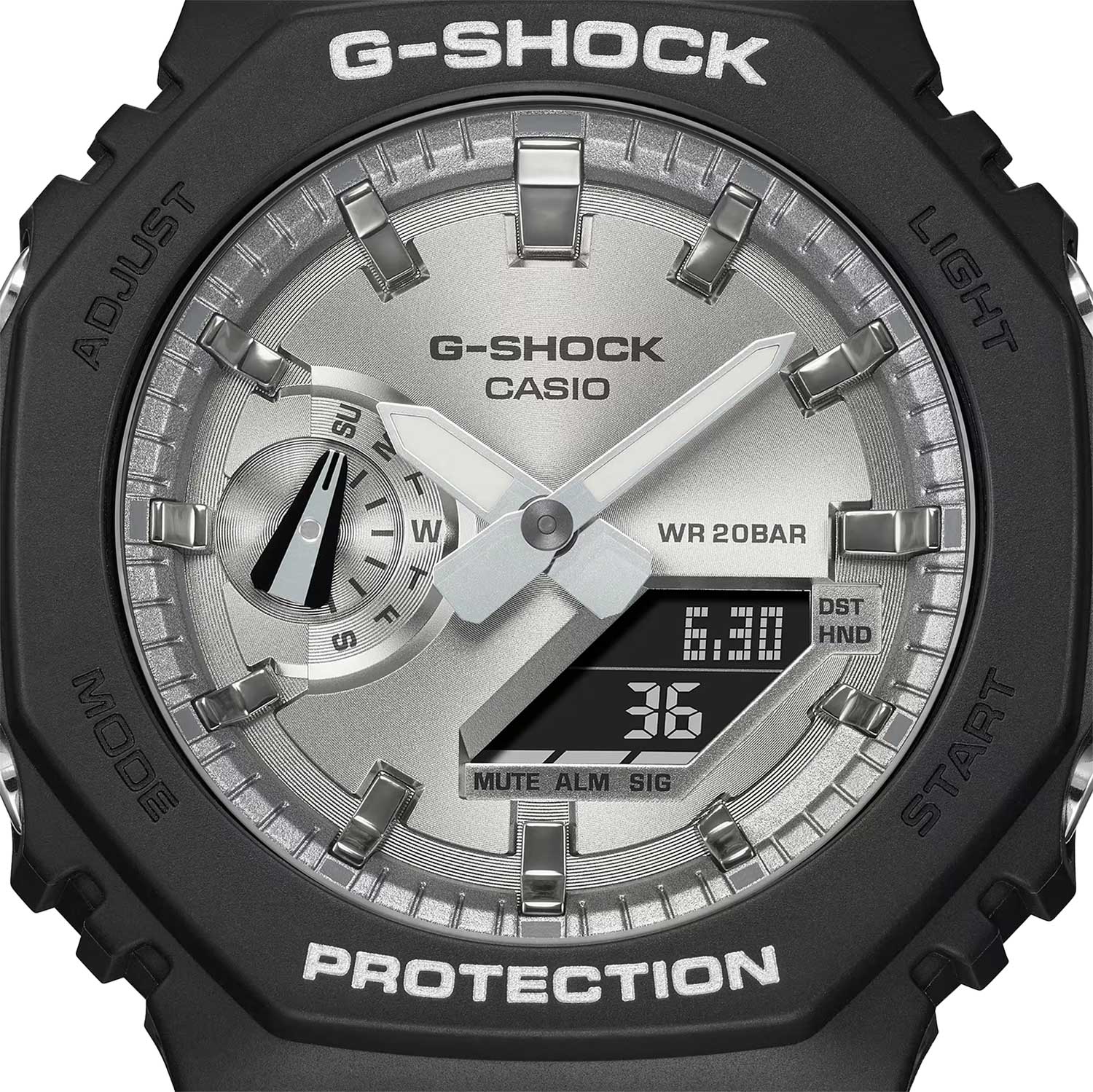 Японские наручные часы Casio G-SHOCK GA-2100SB-1A с хронографом