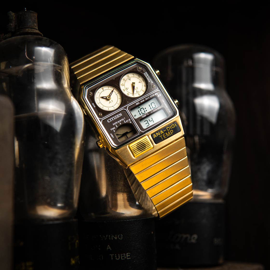 Японские наручные часы Citizen JG2103-72X с хронографом