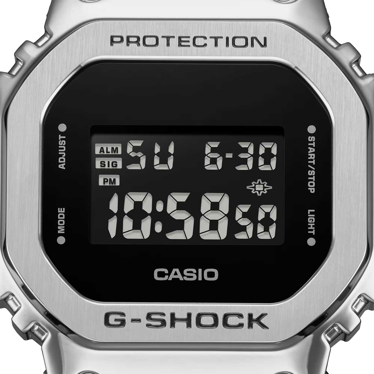 Японские наручные часы Casio G-SHOCK GM-5600U-1 с хронографом