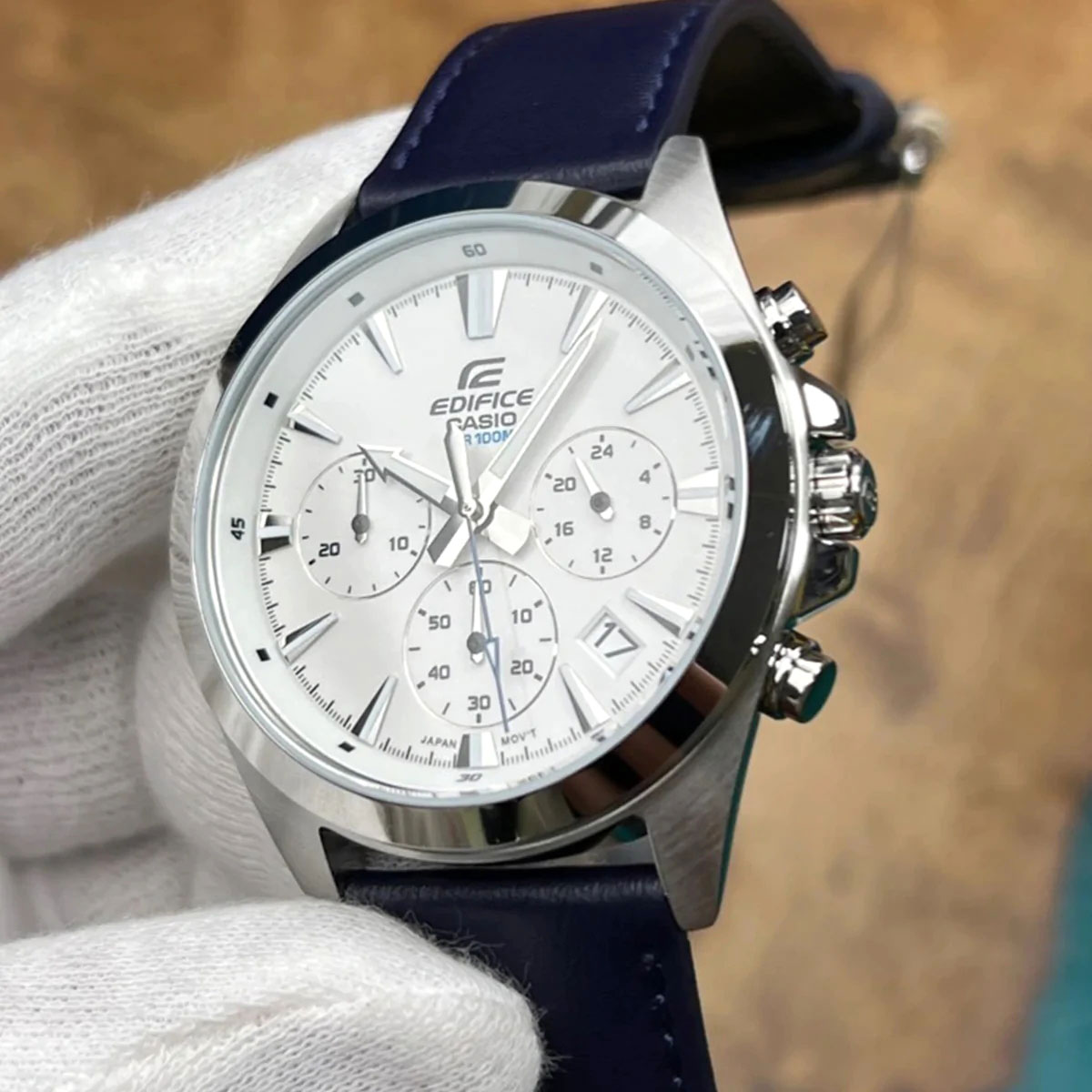 Японские наручные часы Casio Edifice EFV-630L-7A с хронографом