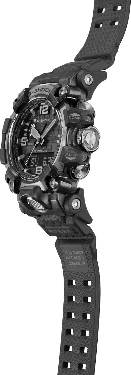Японские наручные часы Casio G-SHOCK GWG-2000-1A1ER с хронографом