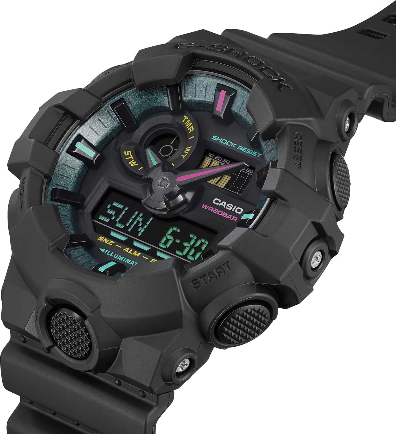 Японские наручные часы CASIO G-SHOCK GA-700MF-1A