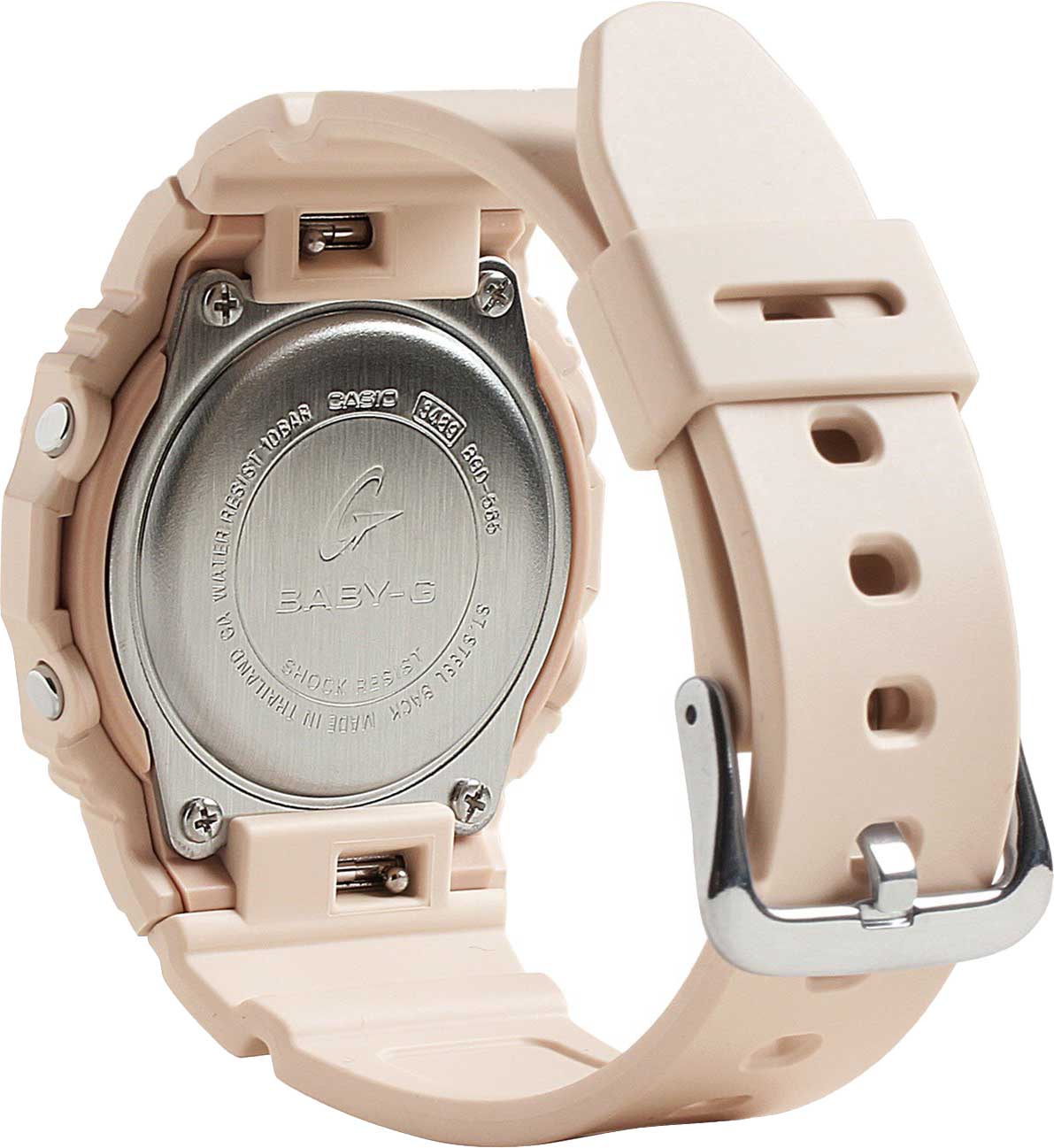 Японские наручные часы Casio Baby-G BGD-565-4 с хронографом