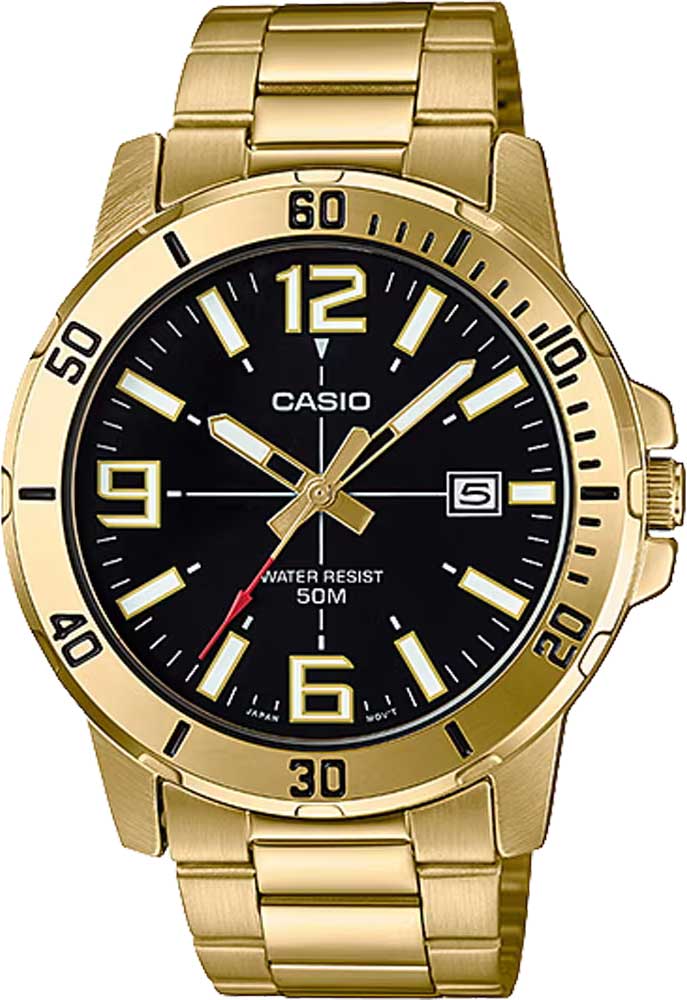 Японские наручные часы Casio Collection MTP-VD01G-1B