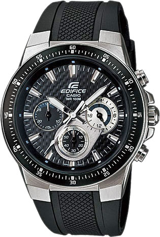 Японские наручные часы Casio Edifice EF-552-1A с хронографом