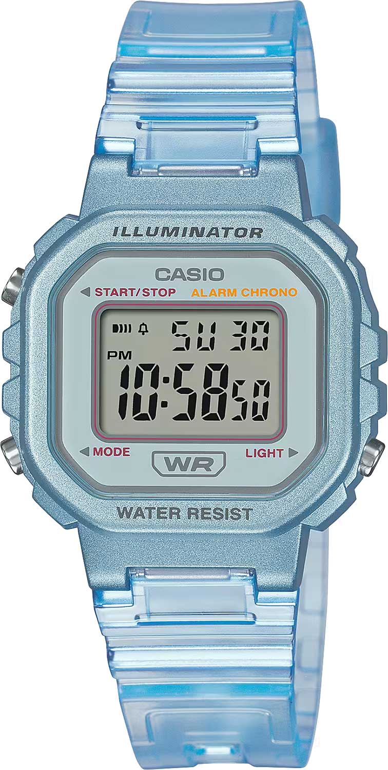 Японские наручные часы Casio Collection LA-20WHS-2A с хронографом