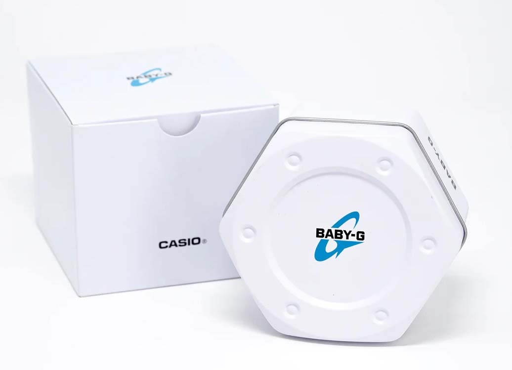 Японские наручные часы Casio Baby-G BA-130-1AER с хронографом