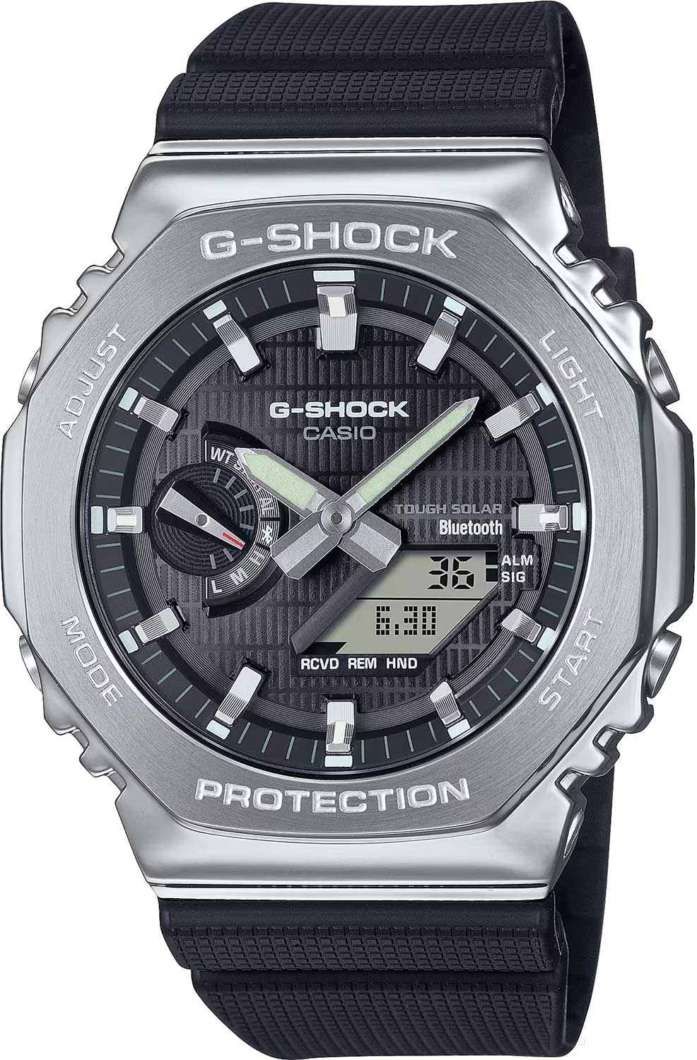 Японские наручные часы Casio G-SHOCK GBM-2100-1A с хронографом