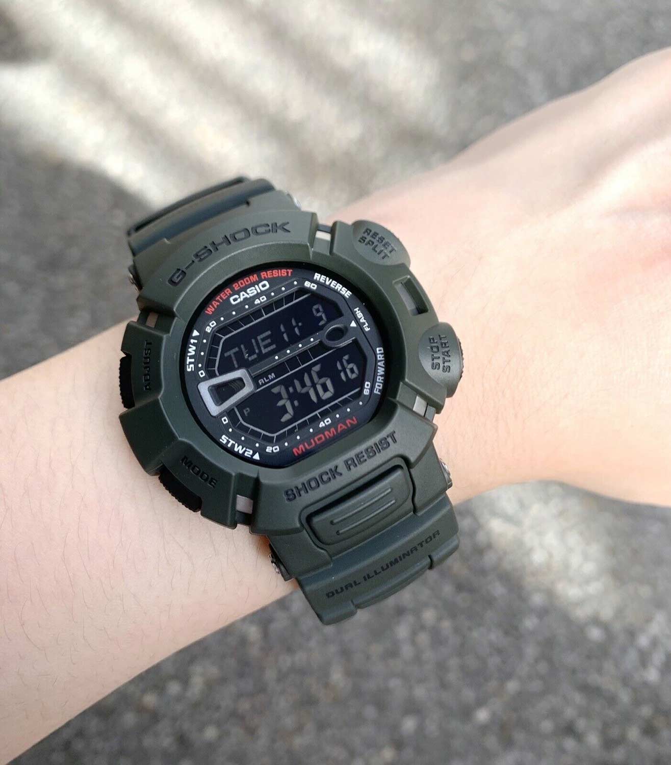 Японские наручные часы Casio G-SHOCK G-9000-3V