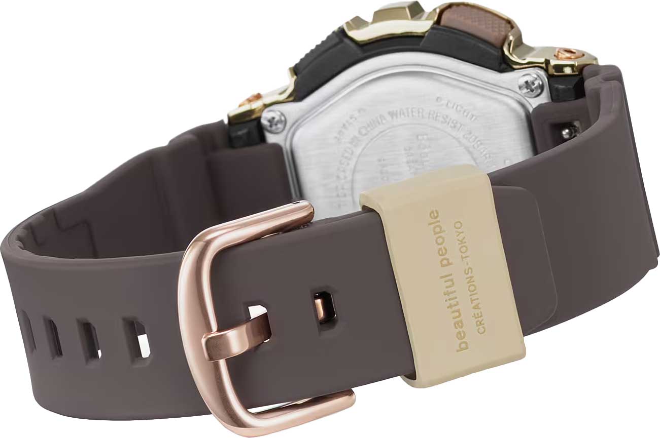 Японские наручные часы Casio G-SHOCK GM-S110BP-5A с хронографом