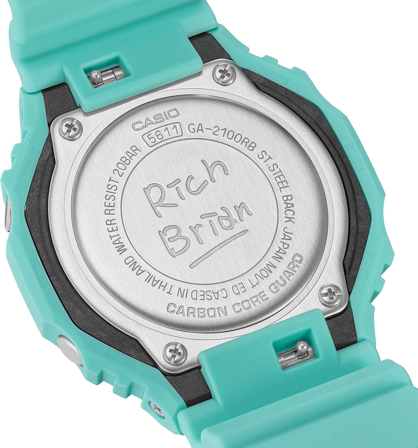 Японские наручные часы CASIO G-SHOCK GA-2100RB-3A