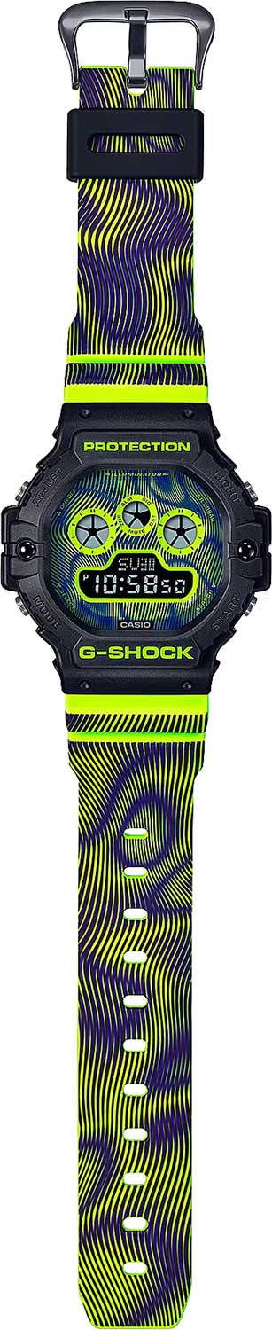 Японские наручные часы Casio G-SHOCK DW-5900TD-9 с хронографом