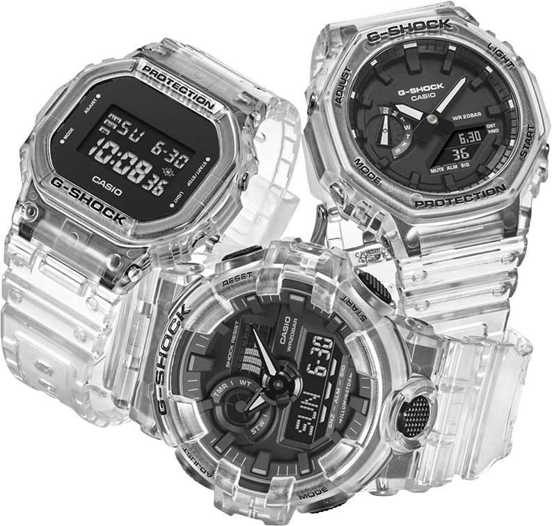 Японские наручные часы Casio G-SHOCK DW-5600SKE-7ER с хронографом