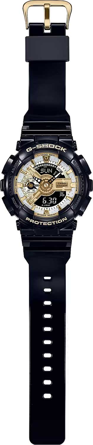 Японские наручные часы Casio G-SHOCK GMA-S110GB-1A с хронографом