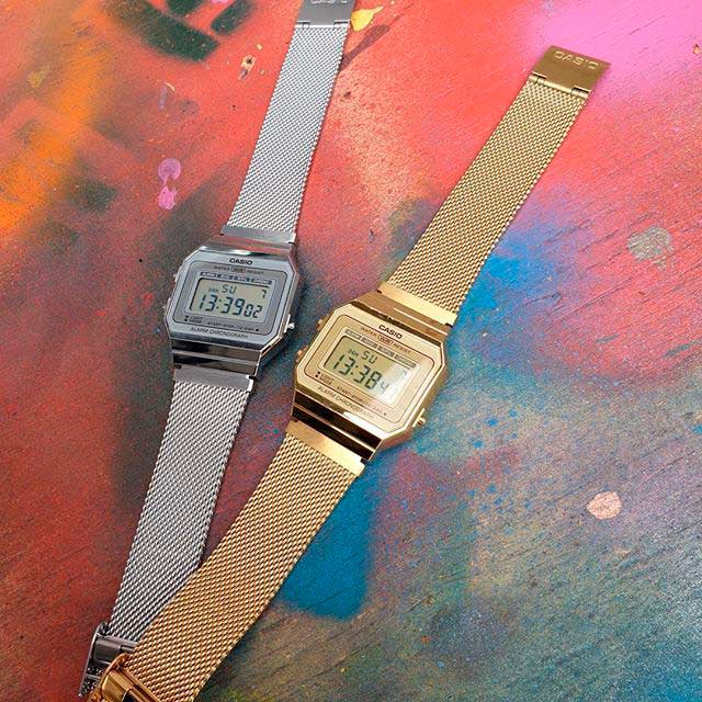 Японские наручные часы Casio Vintage A700WEM-7AEF с хронографом