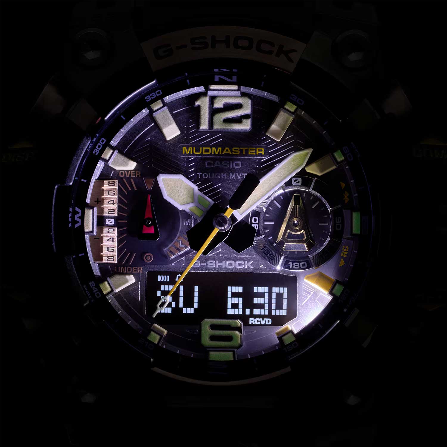 Японские наручные часы Casio G-SHOCK GWG-B1000-1A4 с хронографом