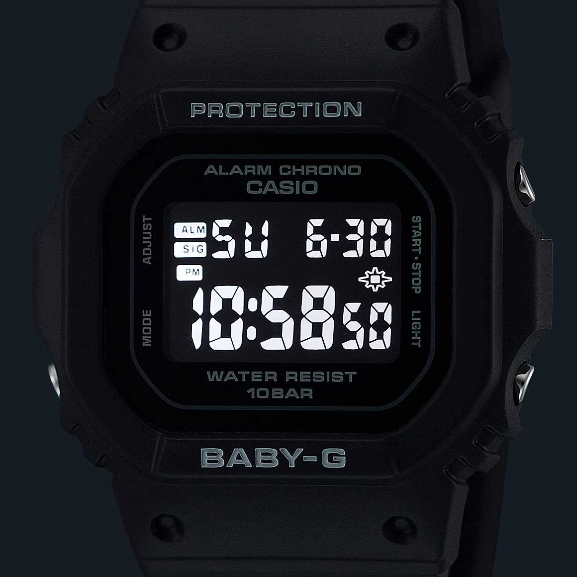 Японские наручные часы Casio Baby-G BGD-565U-1 с хронографом