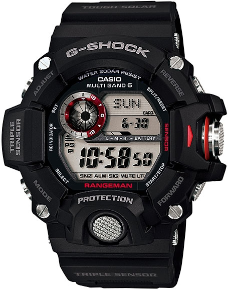 Японские наручные часы Casio G-SHOCK GW-9400-1E с хронографом