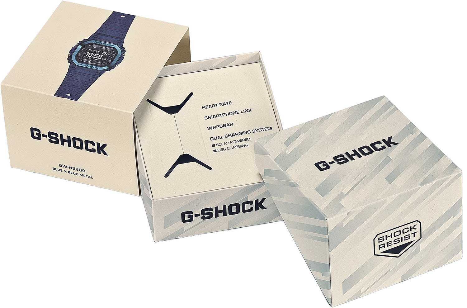 Японские наручные часы CASIO G-SHOCK DW-H5600MB-2