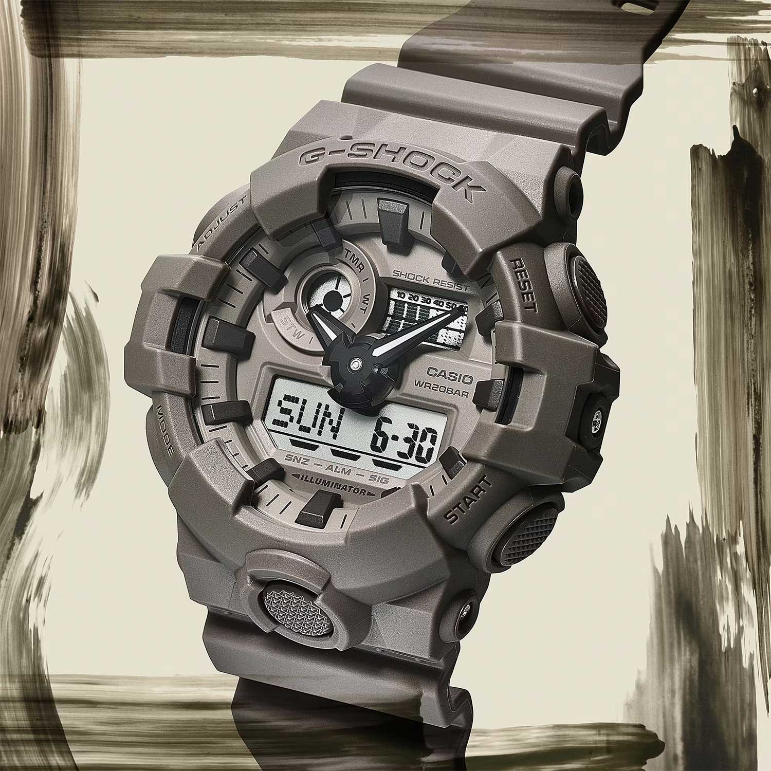 Японские наручные часы CASIO G-SHOCK GA-700NC-5A