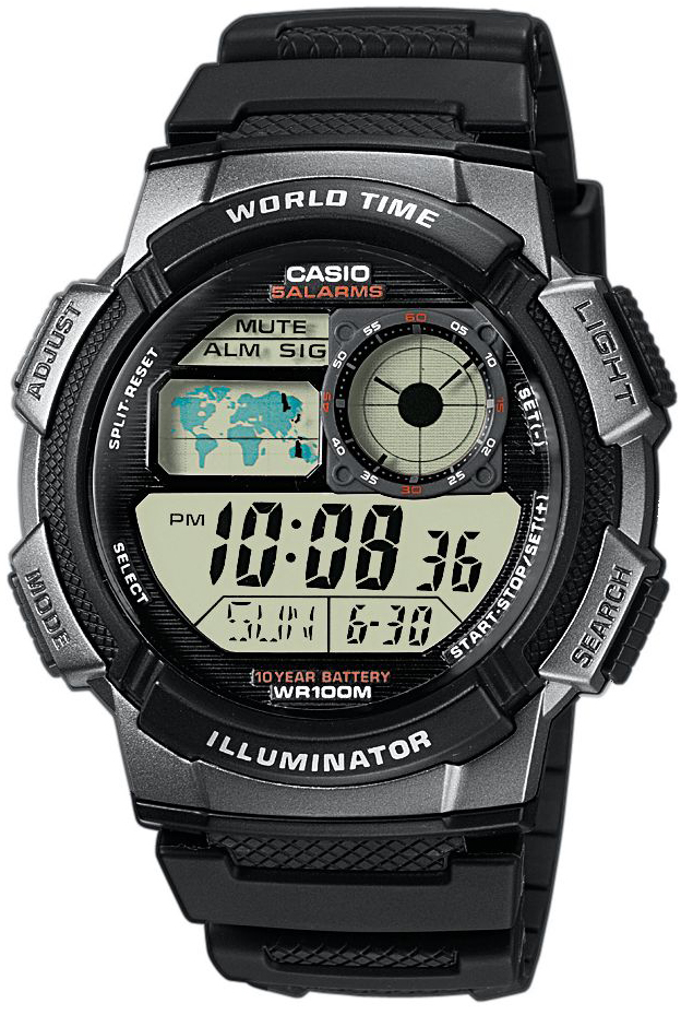 Японские наручные часы CASIO CASIO COLLECTION AE-1000W-1B