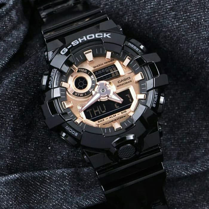 Японские наручные часы Casio G-SHOCK GA-700MMC-1AER с хронографом