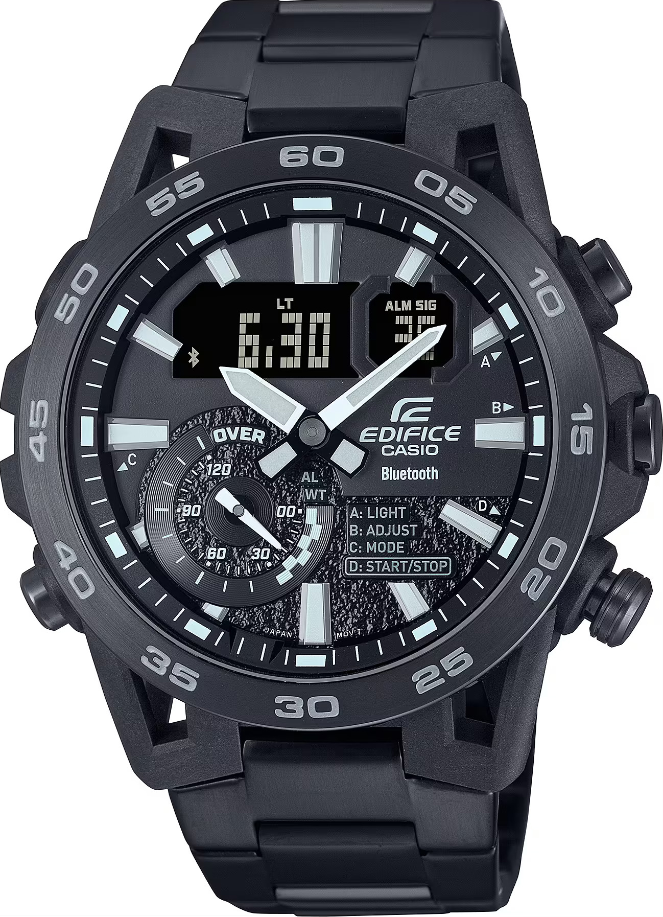 Японские наручные часы CASIO EDIFICE ECB-40BK-1A