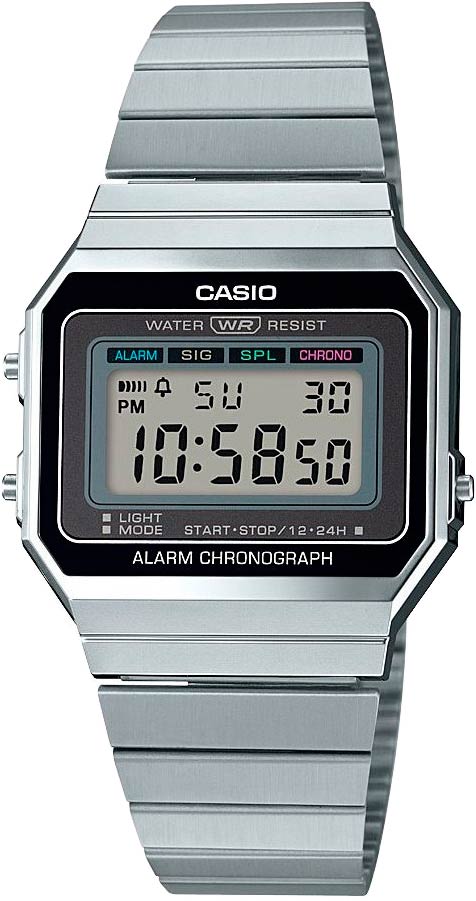 Японские наручные часы Casio Vintage A700WE-1AEF с хронографом