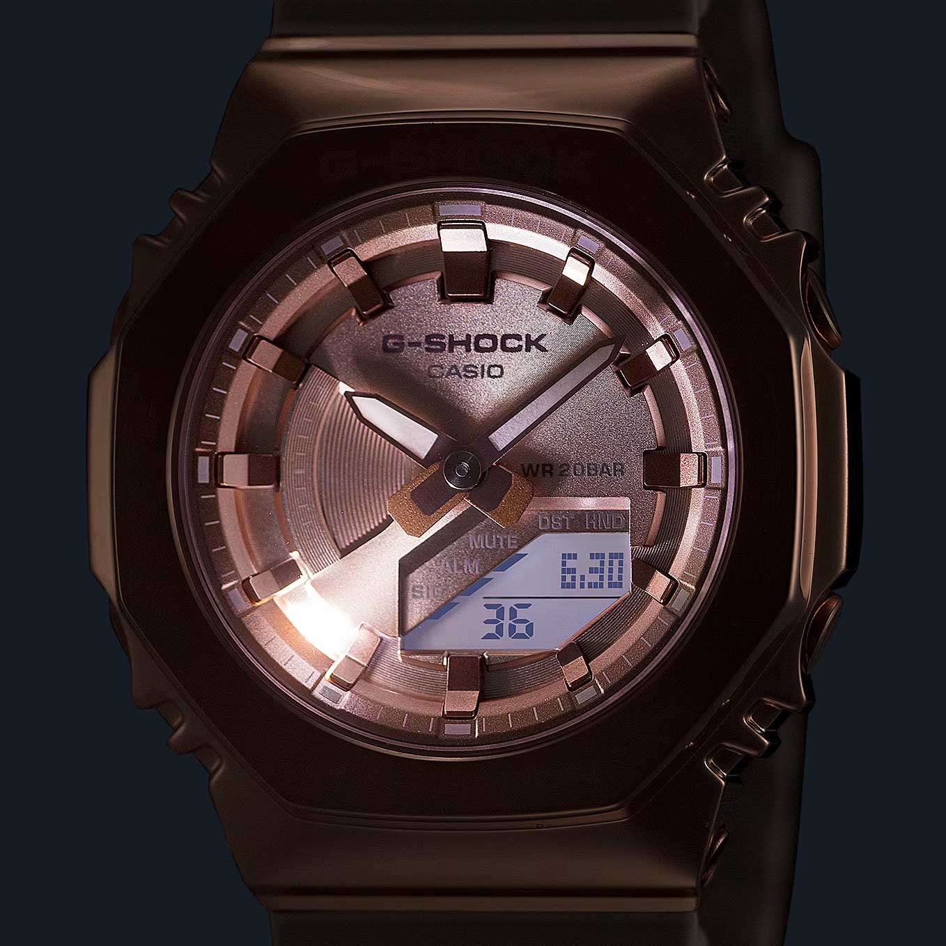 Японские наручные часы Casio G-SHOCK GM-S2100PG-4A с хронографом