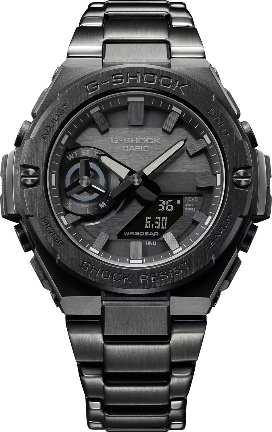 Японские наручные часы Casio G-SHOCK GST-B500BD-1A с хронографом