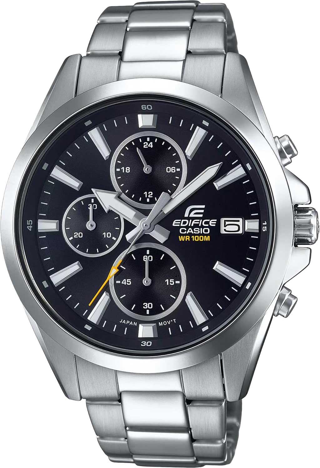 Японские наручные часы Casio Edifice EFV-560D-1A с хронографом