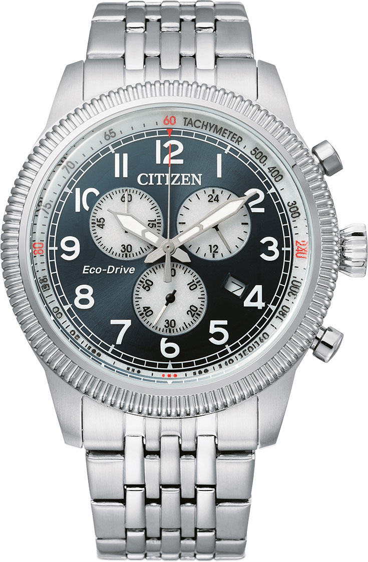 Японские наручные часы Citizen AT2460-89L с хронографом