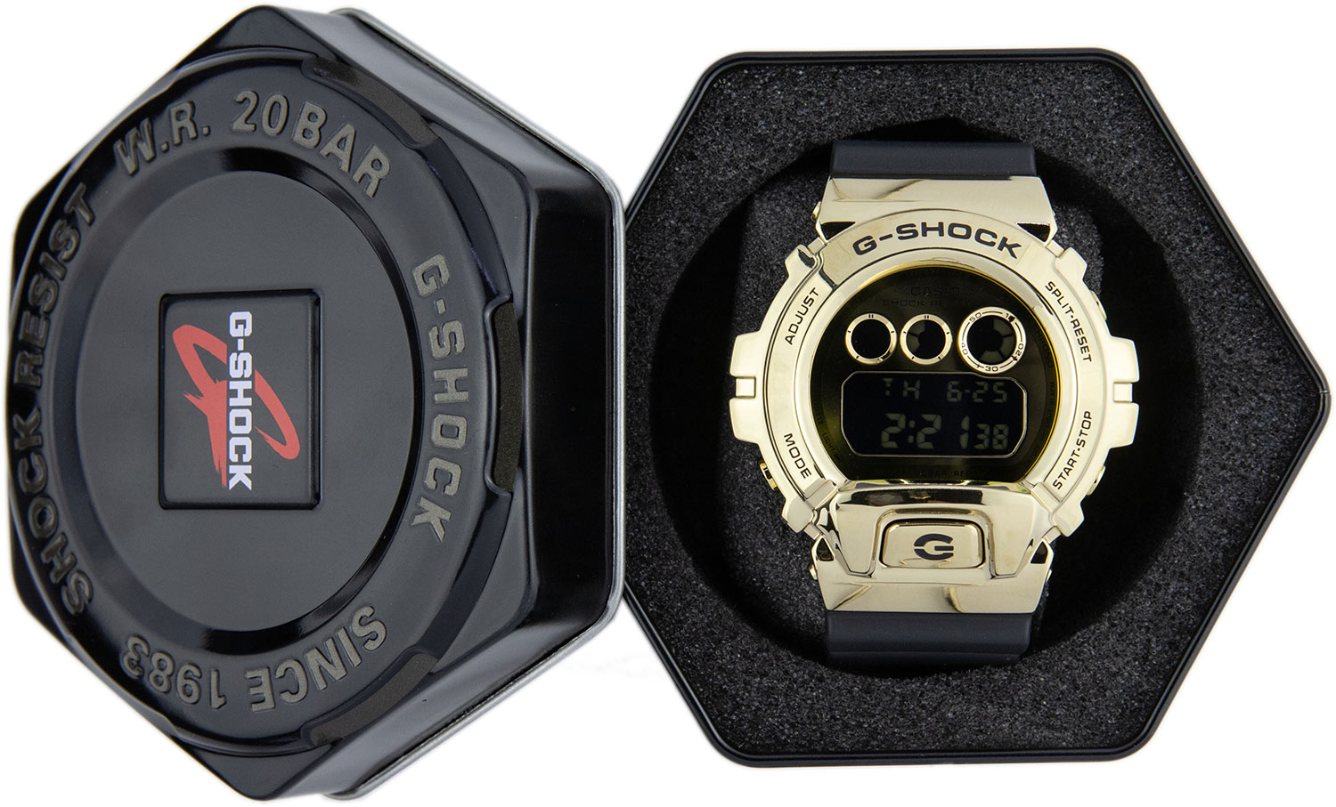Японские наручные часы Casio GM-6900G-9ER с хронографом