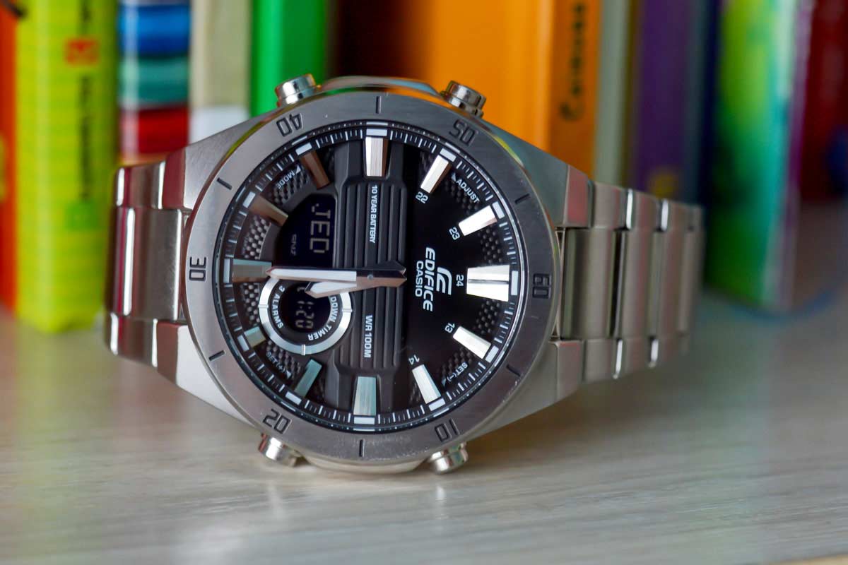 Японские наручные часы Casio Edifice ERA-110D-1A с хронографом