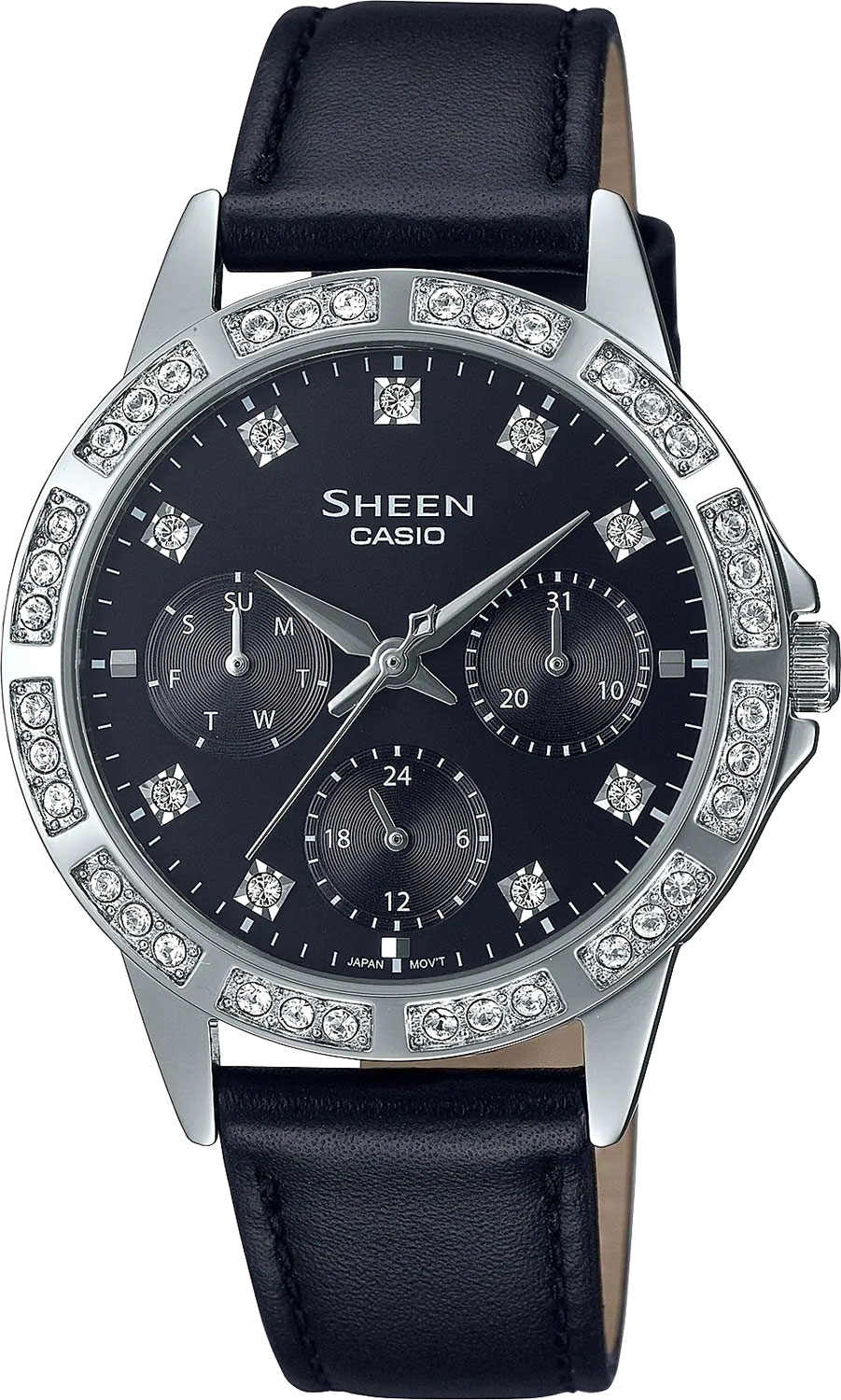 Японские наручные часы Casio Sheen SHE-3517L-1AUEF