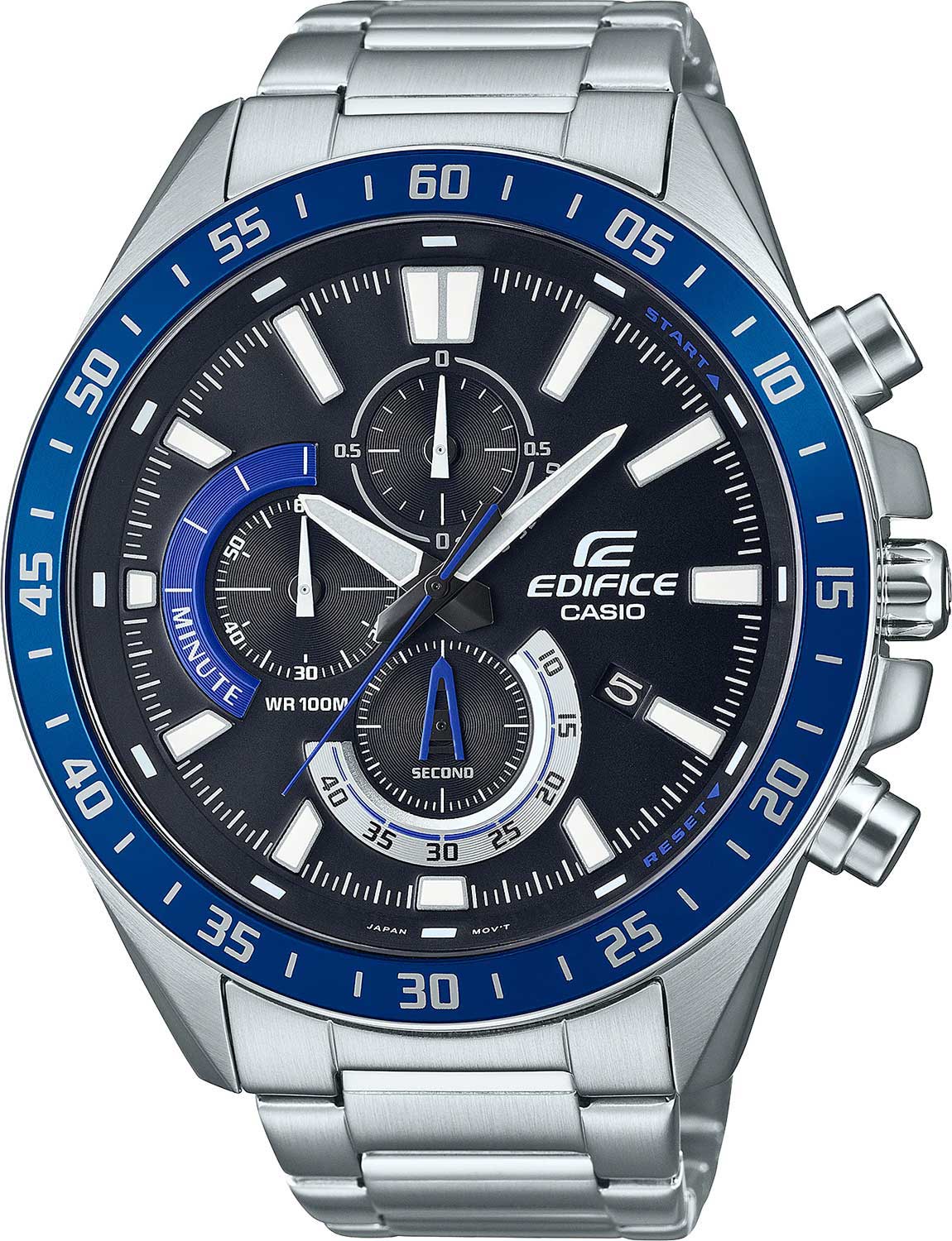 Японские наручные часы Casio Edifice EFV-620D-1A2VUEF с хронографом